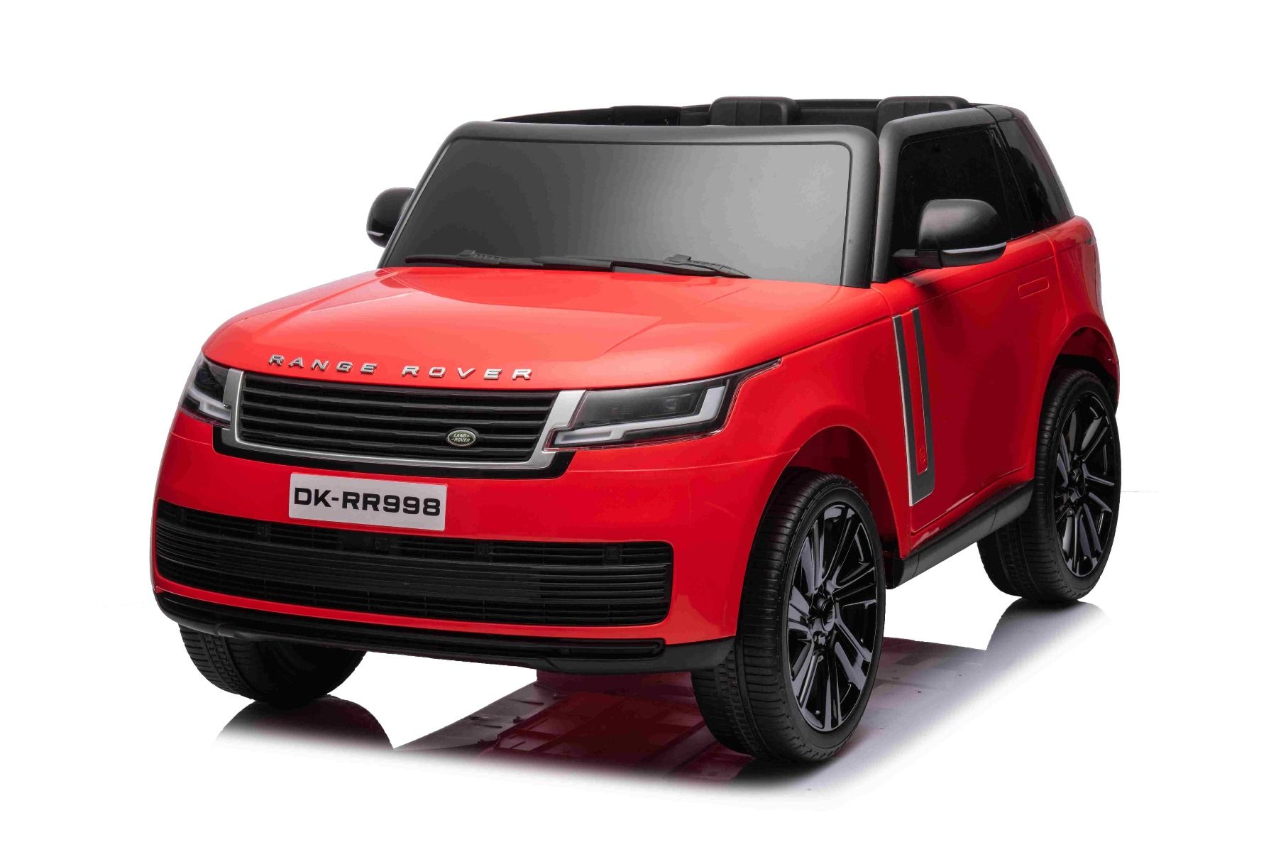 Elektrické autíčko Range Rover model 2023, Dvojmiestne, červené, Koženkové sedad