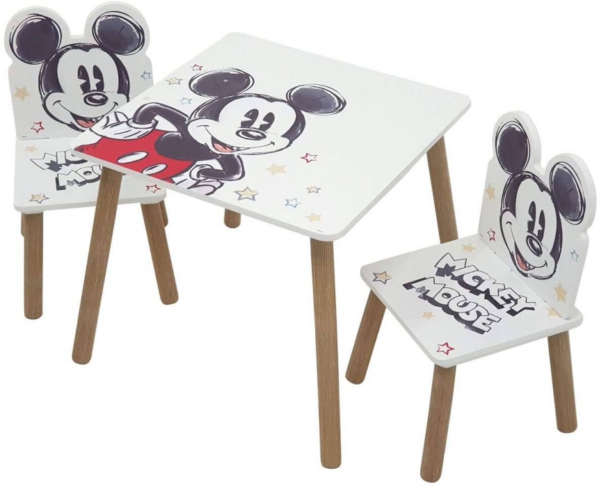 Detský stôl so stoličkami Mickey Mouse