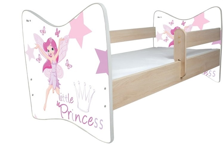 Detská posteľ 140x 70 + matrac molitan  Princess