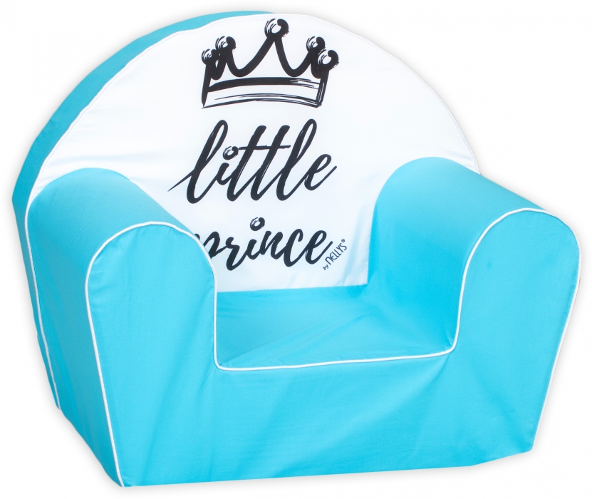 Detské kresielko, pohovka - LUX Little Prince, modré