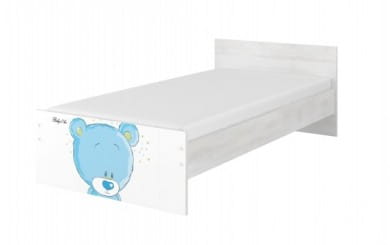 Detská postel macko modrá+ 160x80