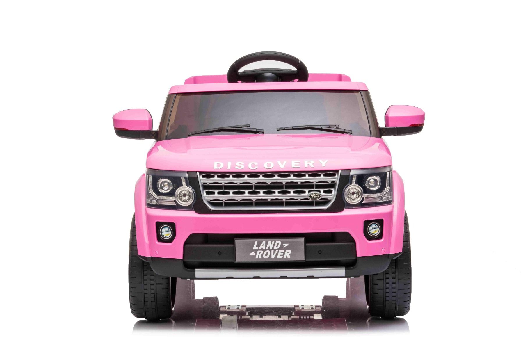 Elektrické autíčko Land Rover Discovery, 12V, 2,4 GHz dialkové ovládanie ružová