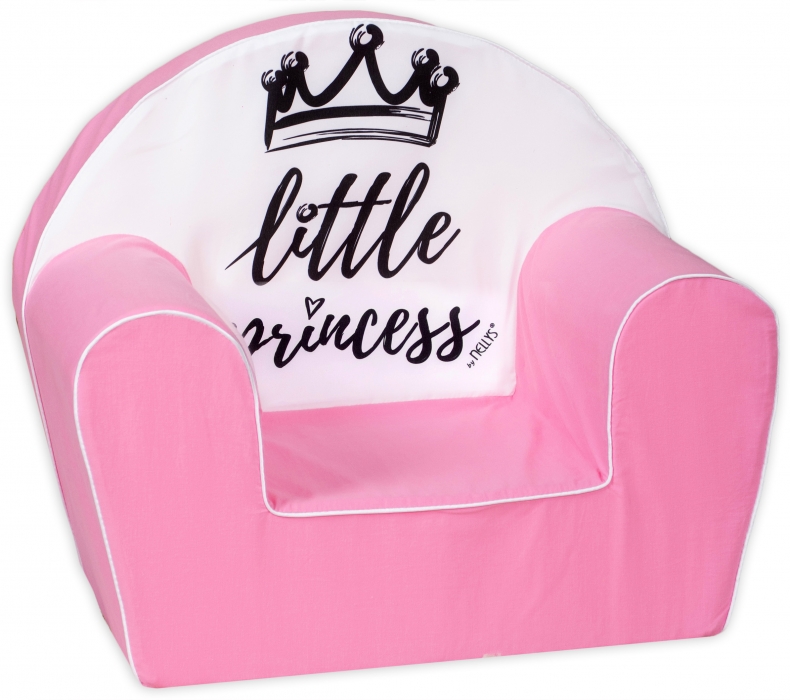 Detské kresielko, pohovka LUX Little Princess, rúžové