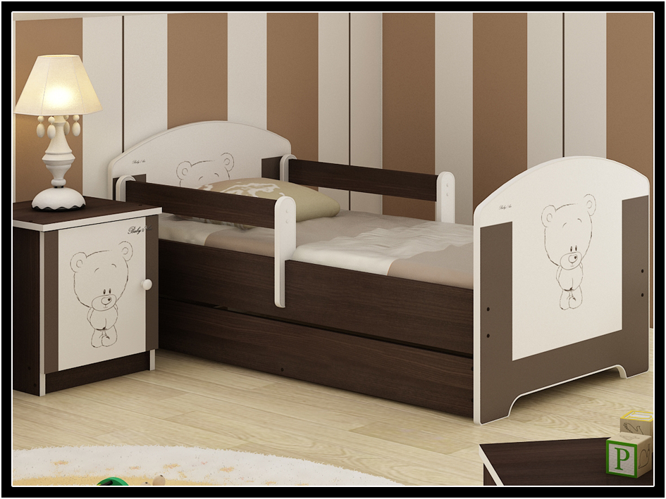Detská posteľ 140 x 70 MACKO II + matrac 