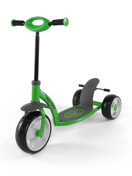 Detská kolobežka  Crazy Scooter green