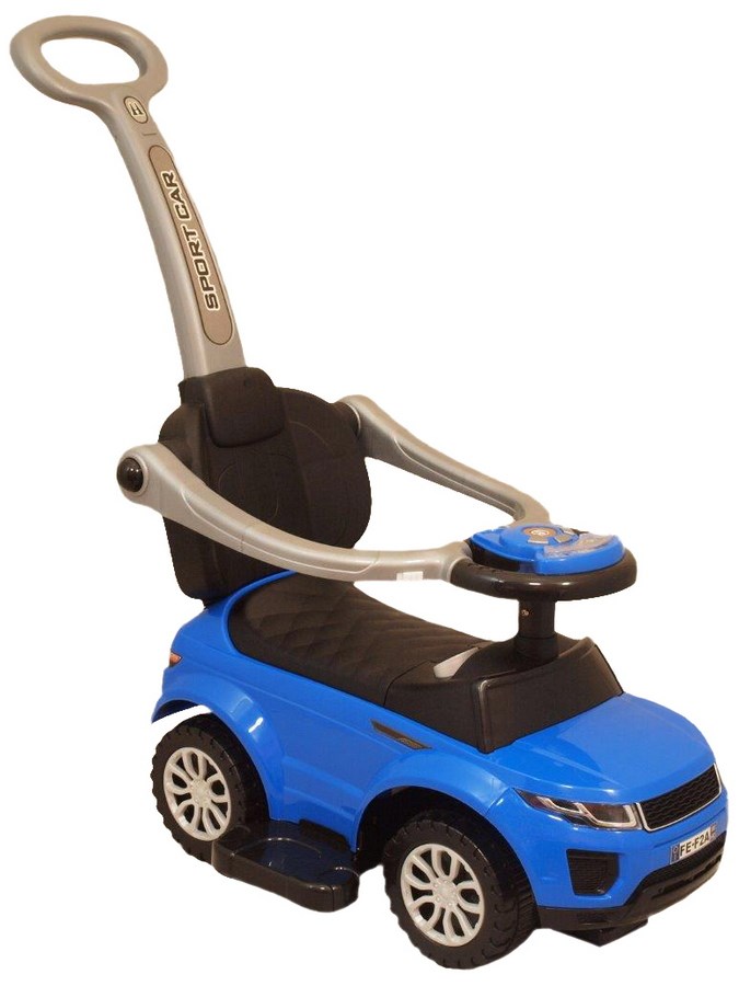 Detské hrajúce vozítko 3v1  modré