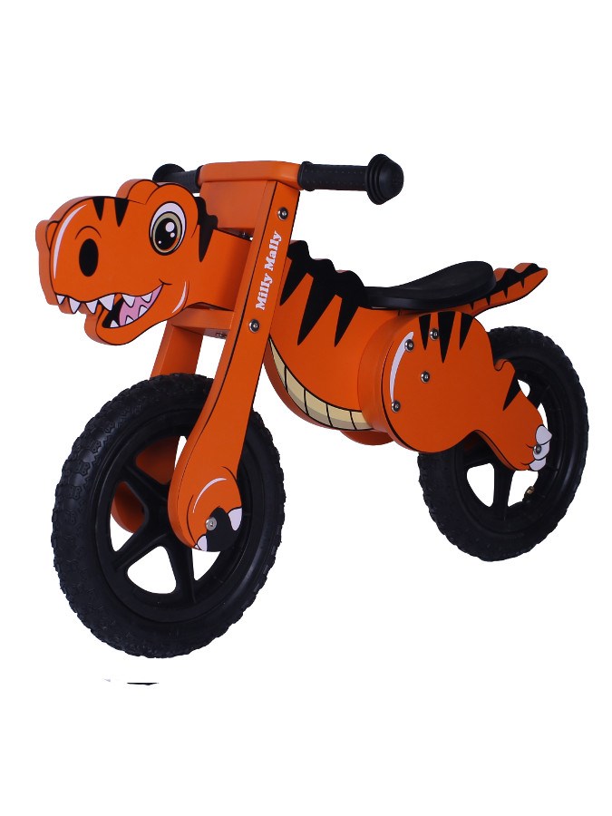 Detské odrážadlo-bicykel  DINO orange