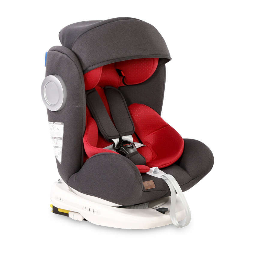 Lusso SPS isofix autosedačka 0-36kg - Black&Red 2020 