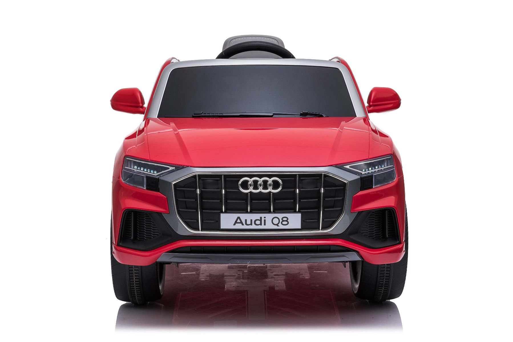 Elektrické autíčko Audi Q8, 12V, 2,4 GHz dialkové ovládanie červené