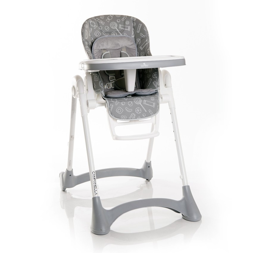 Campanella multifunkčná jedálenská stolička - Grey Candy 2020 