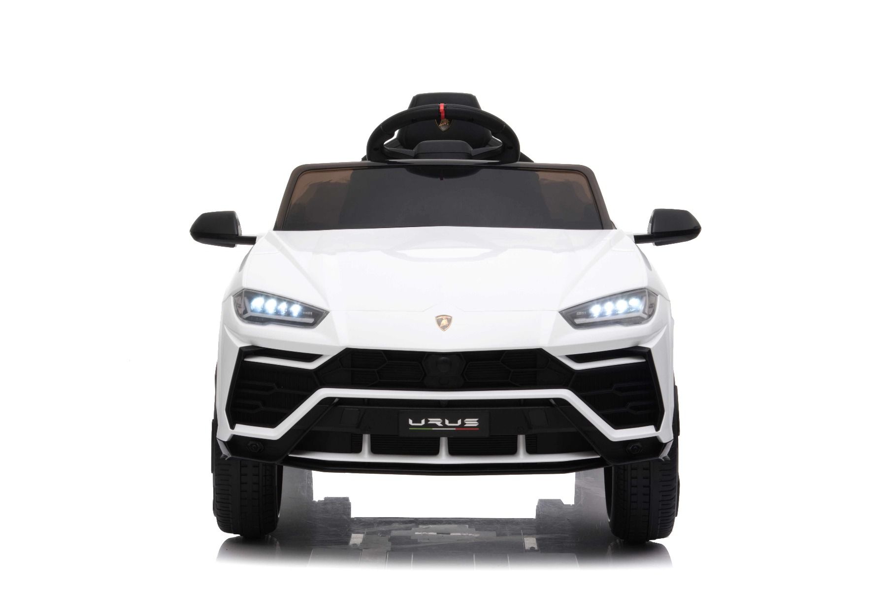 Elektrické autíčko Lamborghini Urus, 12V, 2,4 GHz dialkové ovládanie biele