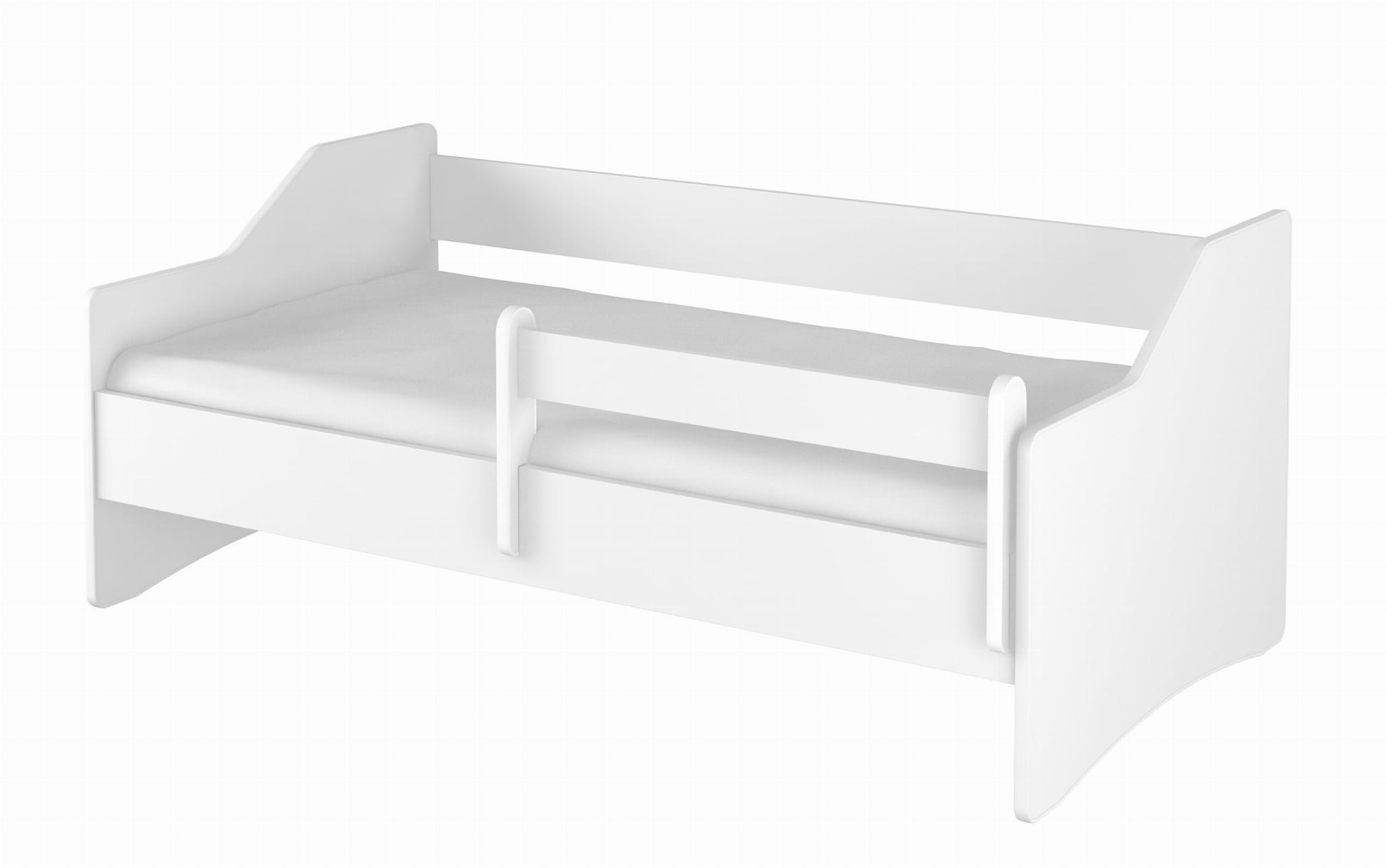 Detská posteľ LULU II160x80 cm+ barierka biela
