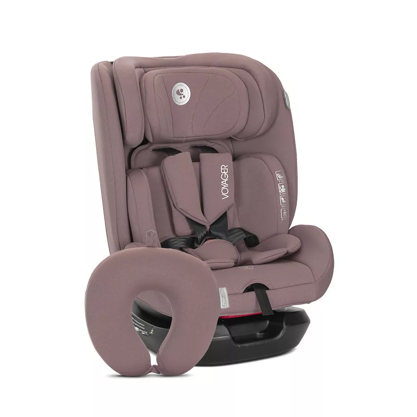  i-Size autosedačka 40-150cm + cestovný vankúš - Pink