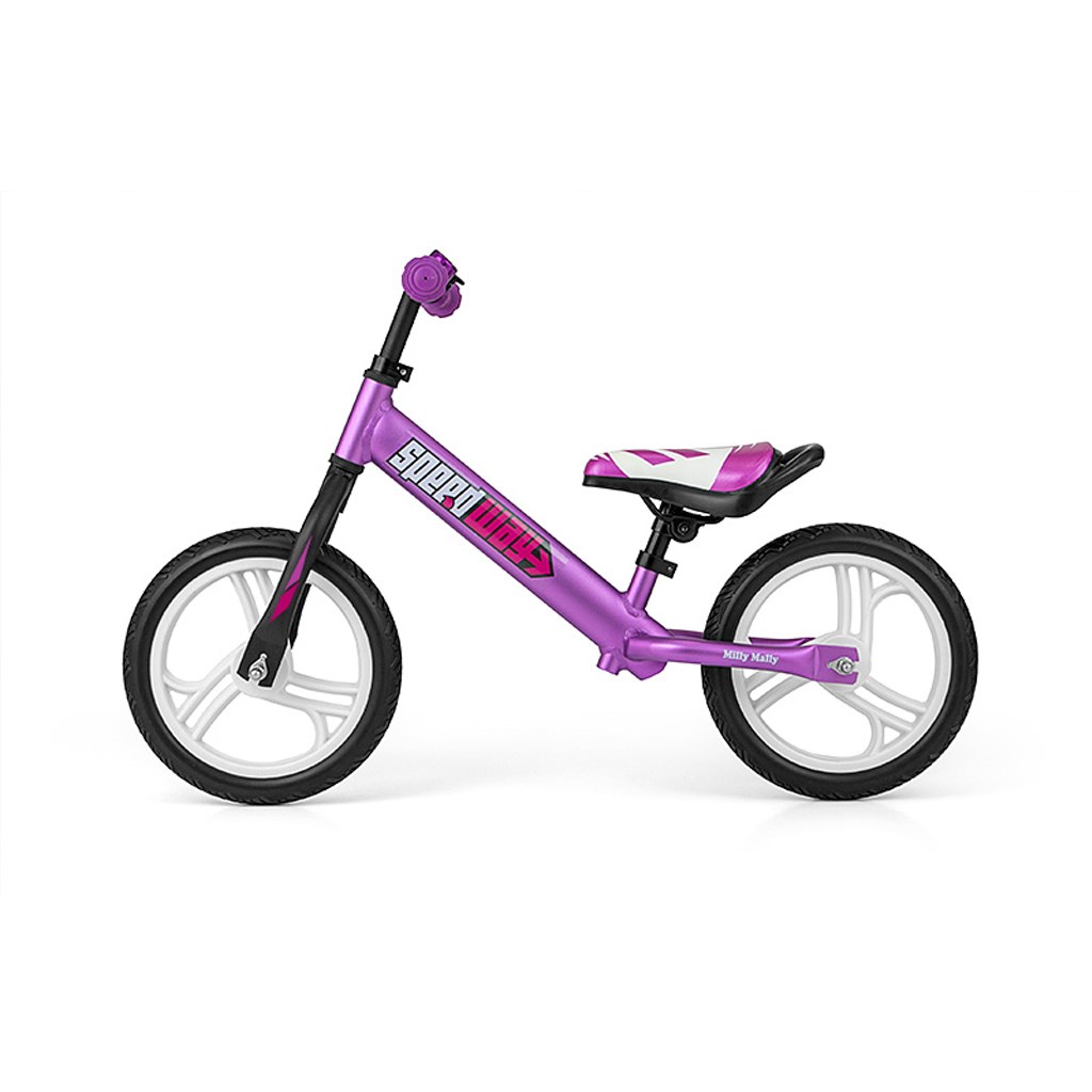Detské odrážadlo bicykel Speedway 12" violet