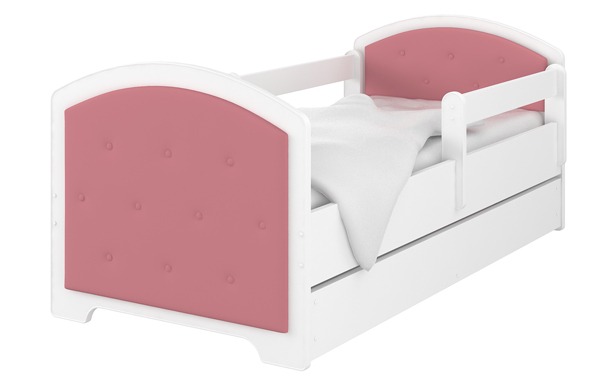 Detská čalunená postel 140x70 + matrac grátis 
