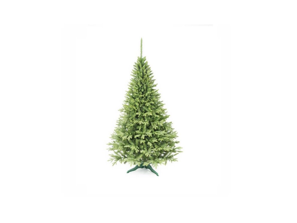 Vianočný stromček Smrek Alpský zelený 3D 180 cm