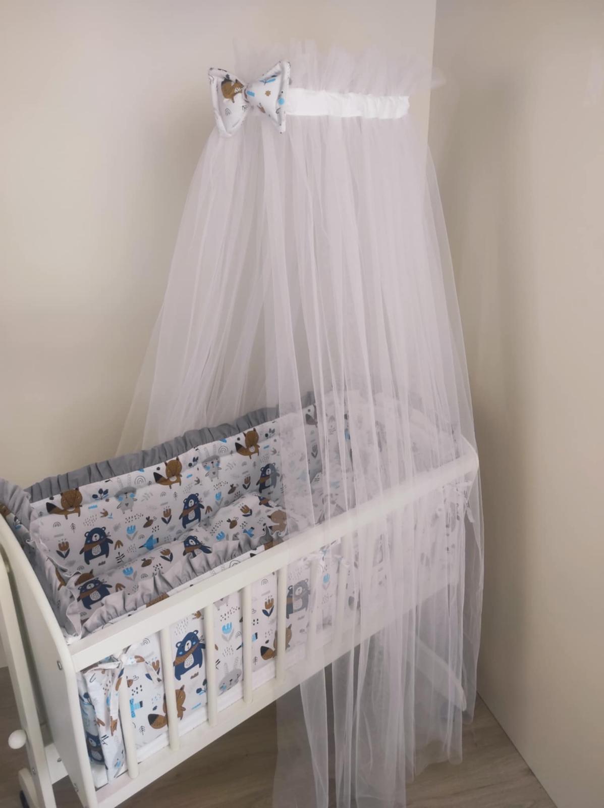 Detská kolíska + komplet výbava zvieratká