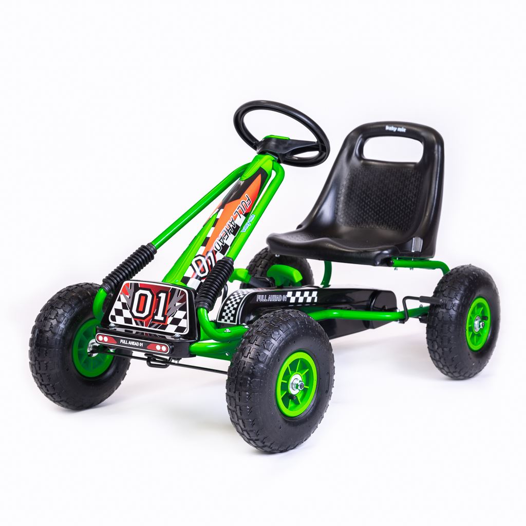 Detská šliapacia motokára Razor zelená