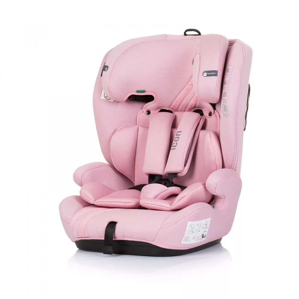 Detská  autosedačka I-Size 76-150cm flamingo