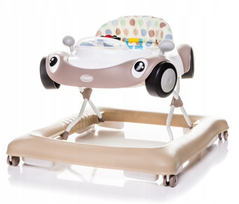 Chodítko pre bábätko Cars - hnedé