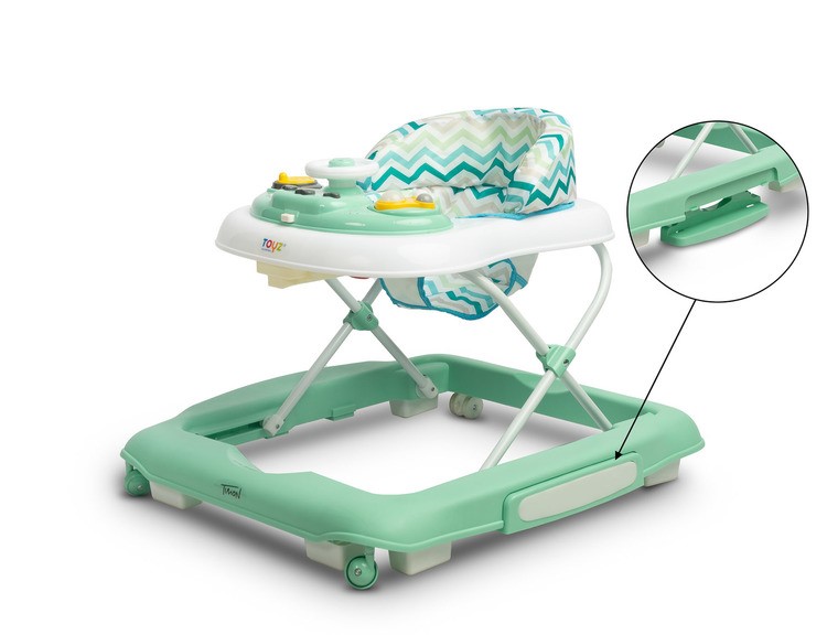 Chodítko pre dieťa 2v1  - mátové