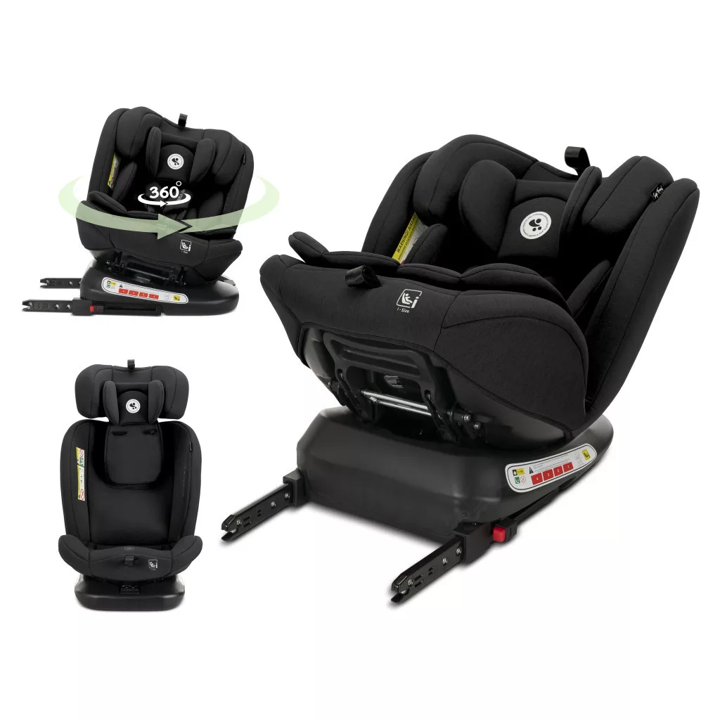 Autosedačka ISOFIX 40-150cm - Black