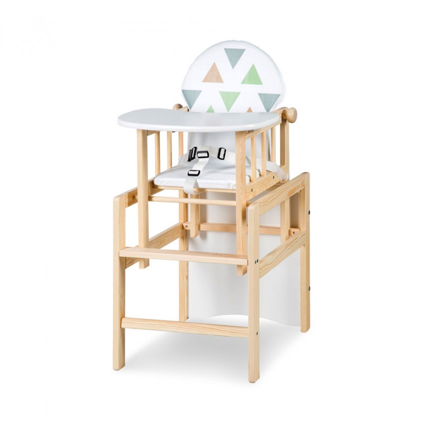 Stolička AGÁTKA II De Luxe borovica/biela