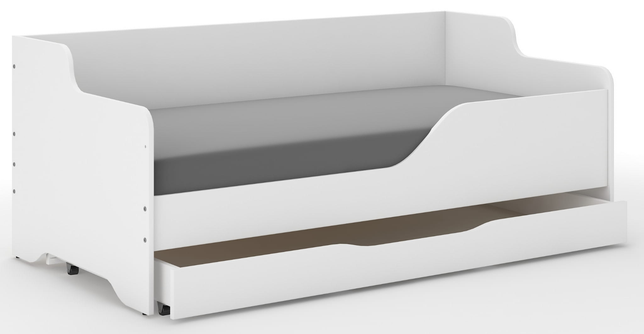 Detská postel 160x80 cm + matrac biela