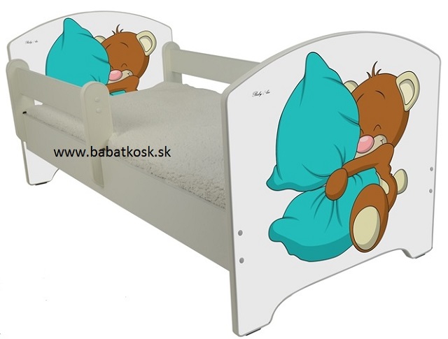 Detská posteľ + matrac - 160x80 cm MACKO
