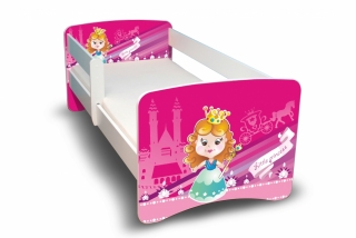 Detská posteľ Malá princezná II. +zásuvka